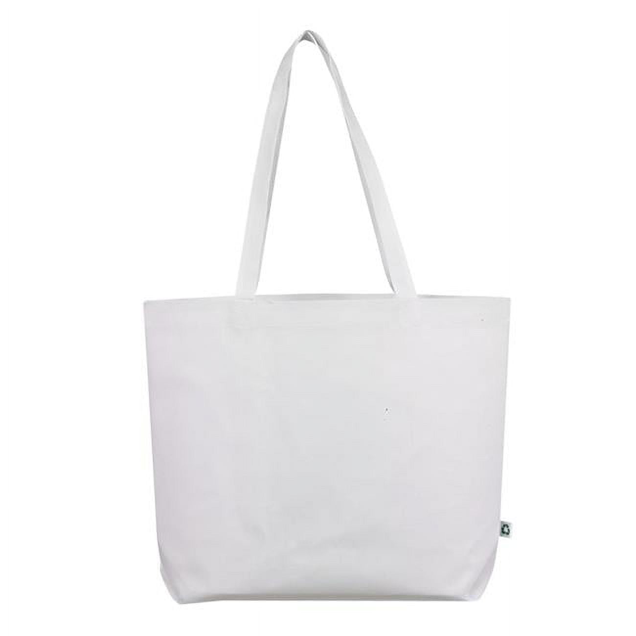2333883 Jumbo Shopping Tote Bag - White, Case Of 100