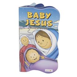 2332761 5 X 8 In. Baby Jesus Die Cut Board Book, Case Of 48