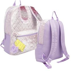 2335317 16 In. Purple Bunny Backpack - Purple, Large - Case Of 20