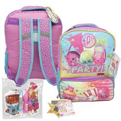 2335318 16 In. Shopkins Backpack Set - Multi Color, 7 Piece - Case Of 3