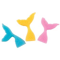 Squoosh Moosh Mermaid Tail Toys, Assorted Color - Case Of 72