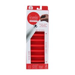 2336466 Silicone Ice Stick Tray, Red - Pack Of 2 - Case Of 18