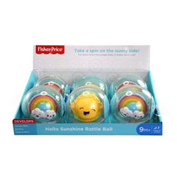 Fisher-price 2336811 Hello Sunshine Rattle Ball - Case Of 36
