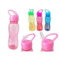 2337047 20 Oz Sports Water Bottle With Flip, Up Straw, Assorted Color - Case Of 36