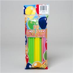 1821363 9 X 0.4 In. Jumbo Straws, Multi Color - 30 Count - Case Of 36