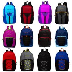 17 In. Classic Backpack- 12 Assorted- Case Of 24