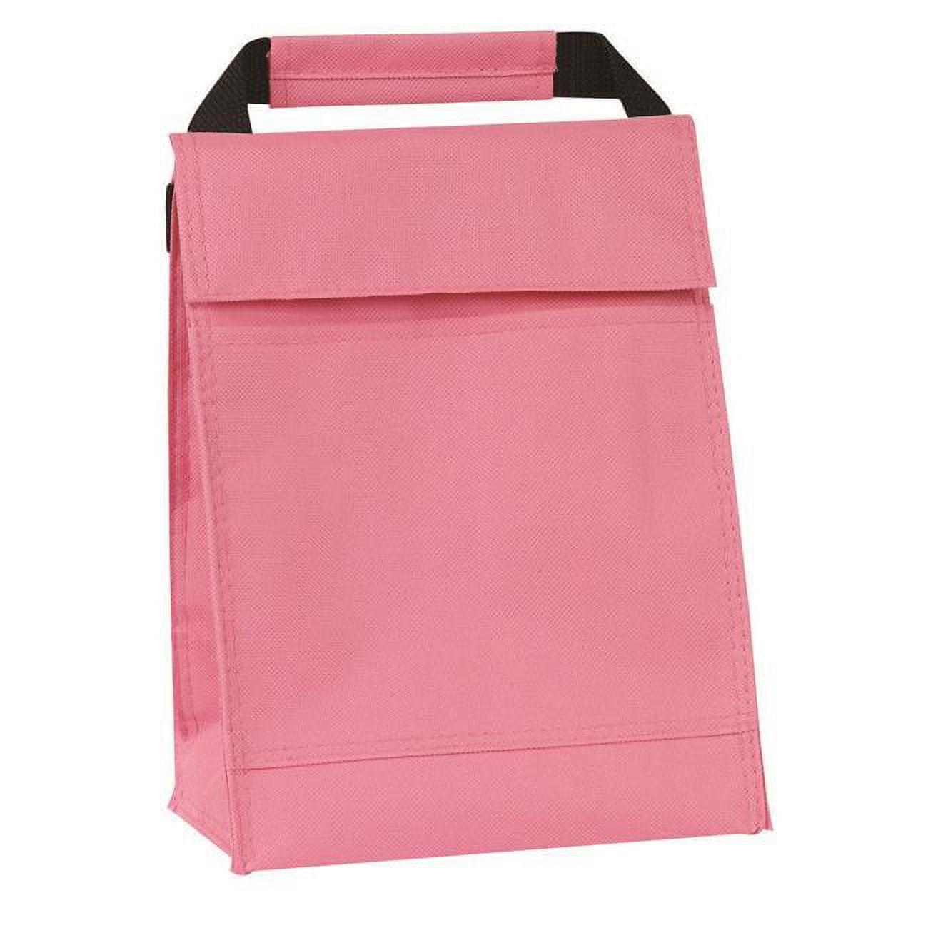 Back To Basics 600 Denier Lunch Pack, Light Pink - Case Of 100