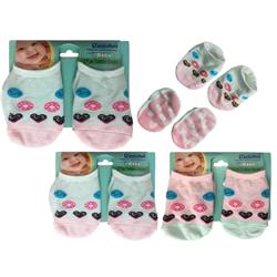 Familymaid 2322826 Baby Socks Non Slip - Case Of 12
