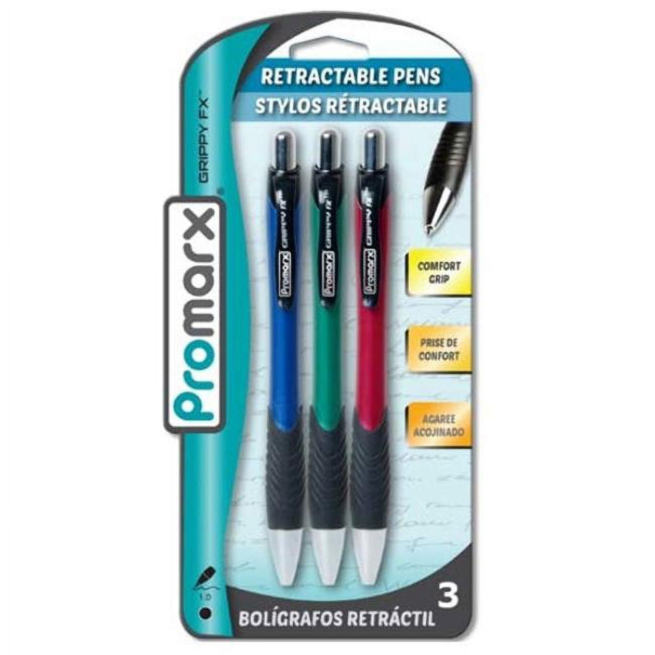 2324240 Retractable Pen Grippy Fx - 3 Count - Case Of 48