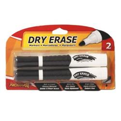 2324305 Dry Erase Black Markers - 2 Count - Case Of 48