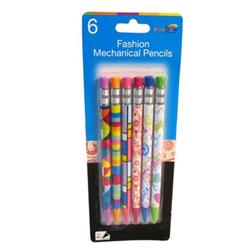 2324522 Fashion Wrapped Mechanical Pencils - 6 Count - Case Of 48