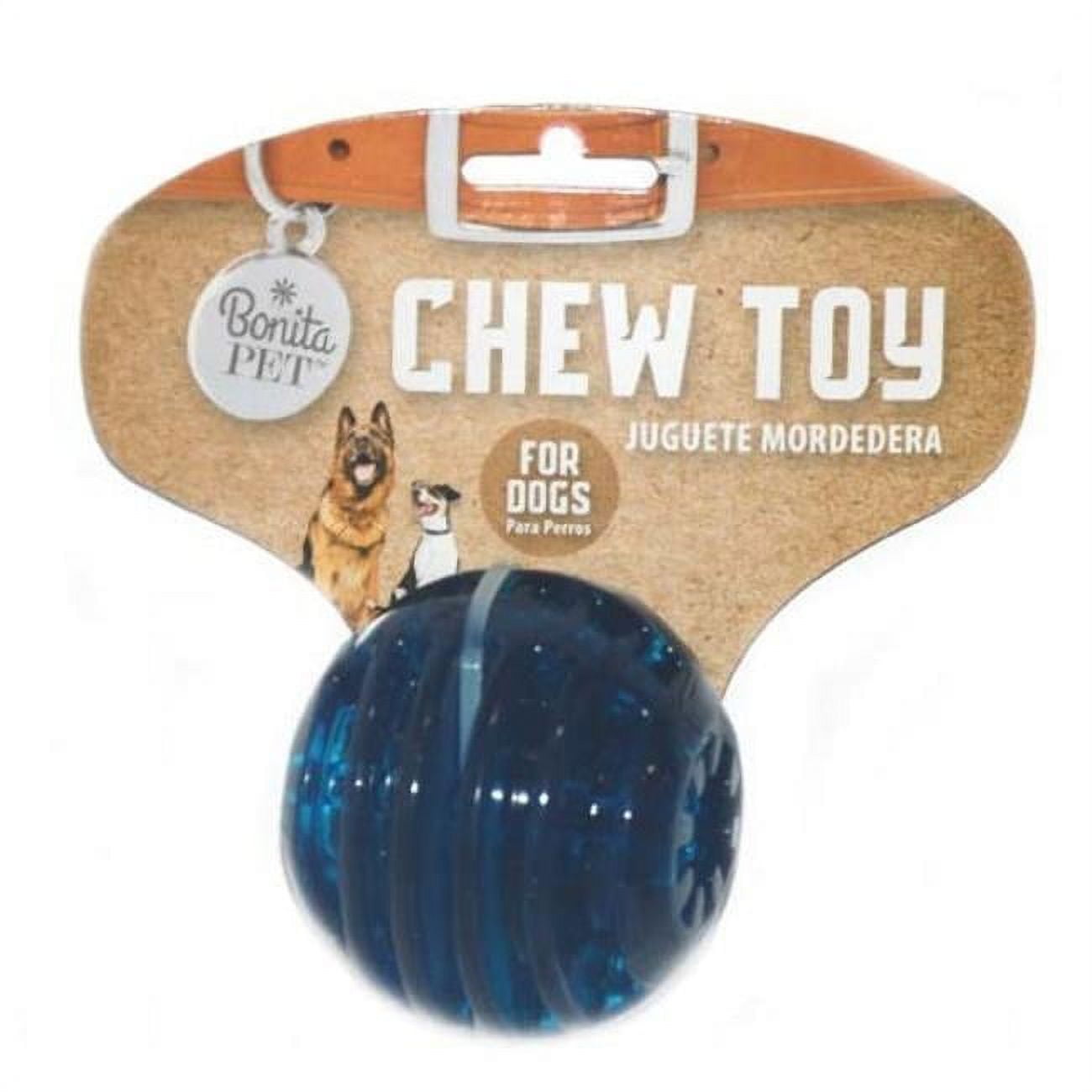 2324568 2.5 In. Teal Ball Chew Toy - Case Of 96