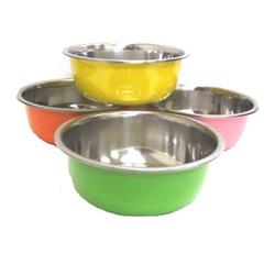 2324583 10.8 X 4.5 In. Metal Bowl, 4 Colors - Case Of 24