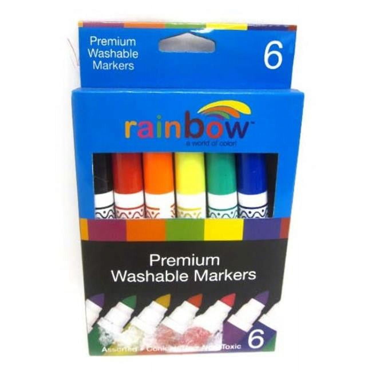 2324613 Premium Washable Markers - 6 Count - Case Of 48