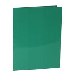 2324624 9.37 X 12 In. Laminate Portfolio, Light Green - Case Of 72