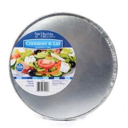 2324663 Foil Container With Lid - 5 Piece - Case Of 24