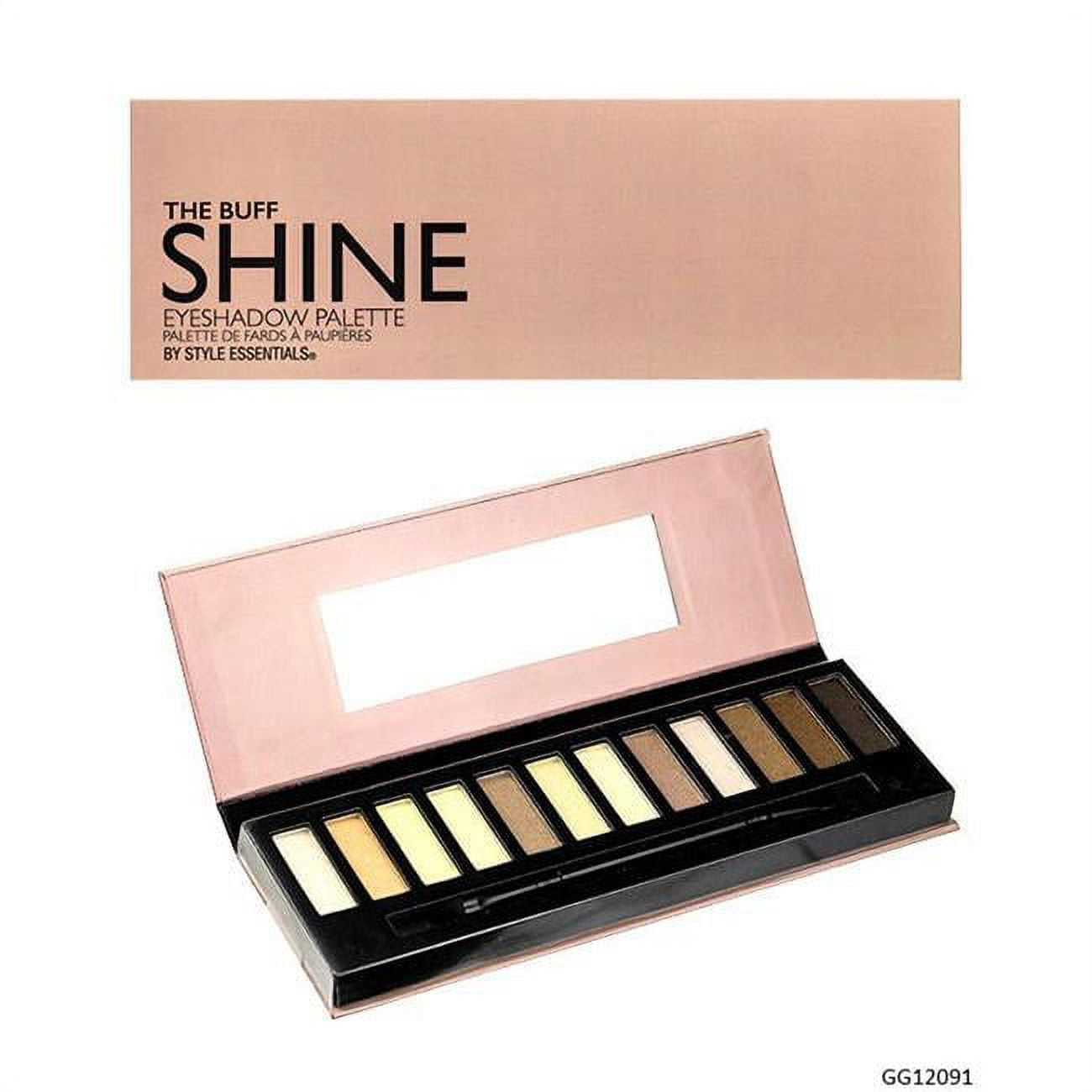 2329335 The Buff Shine Eyeshadow Palette - 12 Shades - Case Of 48