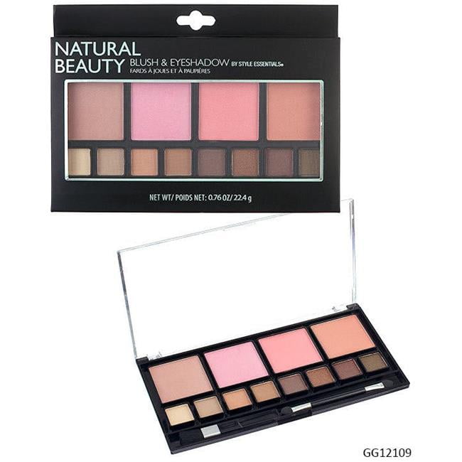 2329340 Natural Beauty Blush & Eyeshadow Palette - 12 Shades - Case Of 48
