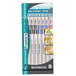 2329585 Ballpoint Pen, Assorted Color - 8 Count - Case Of 48