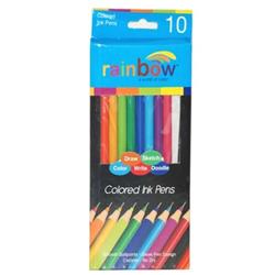 2329603 Fashion Colored Ink Pens - 10 Count - Case Of 48