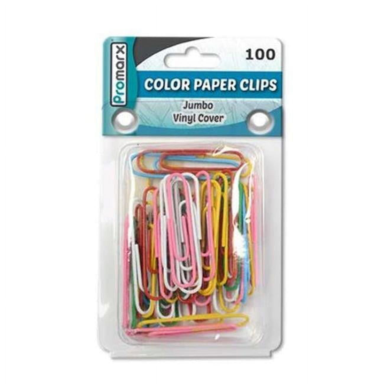 2329684 Jumbo Paper Clips, Assorted Color - 100 Count - Case Of 48