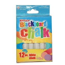 2329756 Kittrich White Chalk - 12 Per Pack - Case Of 144