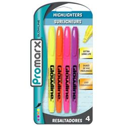 2329791 Pocket Highlighters, Assorted Color - 4 Count - Case Of 48