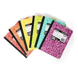 2329836 Marble Color Composition Book, Assorted Color - Case Of 48