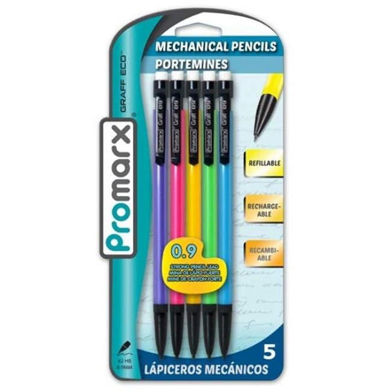 2329855 0.9 Mm Mechanical Pencils - 5 Count - Case Of 48