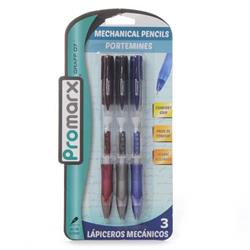 2329858 Mechanical Pencil With Eraser - 3 Count - Case Of 48