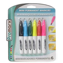 2329911 Mini Marker, Assorted Color - 6 Per Pack - Case Of 48