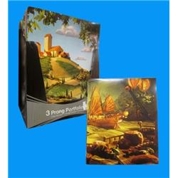 2329942 Portfolio With Prongs - Foodscapes - Case Of 48