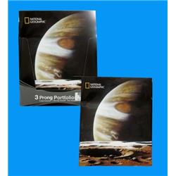 2329943 Portfolio With Prongs - National Geographic Space - Case Of 48