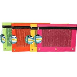2329959 3-ring Neon Pencil Pouch - Case Of 24