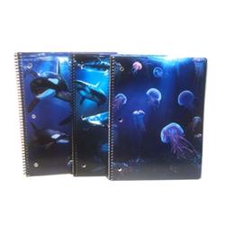 2329991 70 Page Spiral Notebook - Marine Predators - Case Of 24