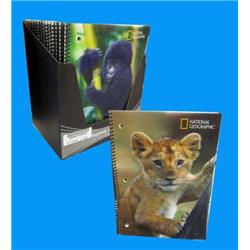 2330008 80 Page Lenticular Spiral Notebook - National Geographic - Case Of 24