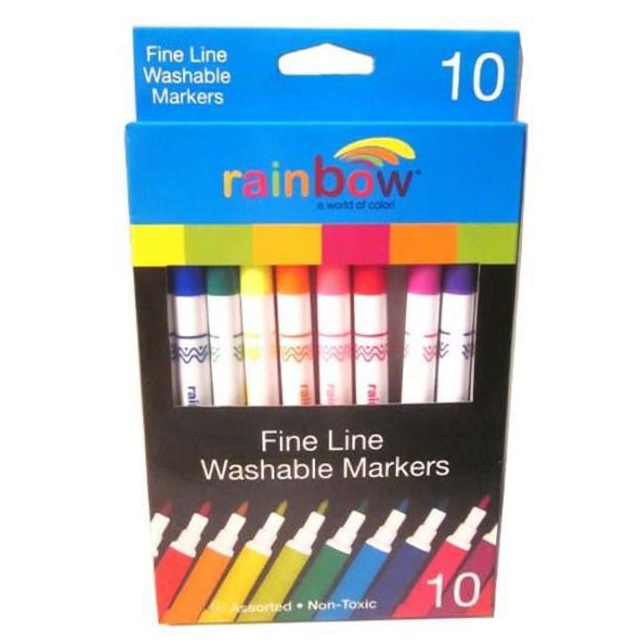 2330022 Washable Markers - 10 Count - Case Of 48