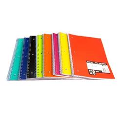 2330045 120 Page 3 Subject Spiral Notebook - Case Of 24