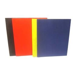2330050 Paper 2 Pocket Portfolio With Prongs Bright Colors, Assorted Color - Case Of 100