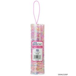 2334258 Pastel Snag Free Rubber Bands In Canister - 1200 Count - Case Of 48