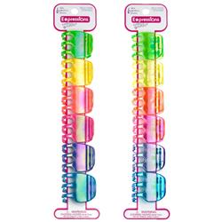 2334433 Neon Claw Clip - 6 Clips, Assorted Color - Case Of 48