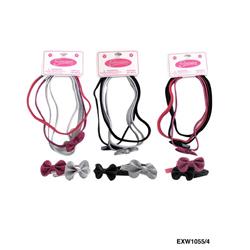 2334540 Metallic Bright Bow Headwrap, Assorted Color - 4 Piece - Case Of 48