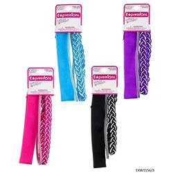 2334583 Assor4ted Size Headwraps, Assorted Color - 3 Piece - Case Of 48