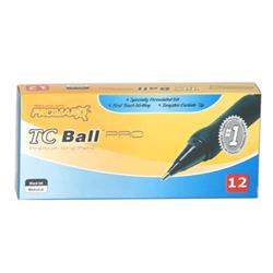 2329591 Tc Ball Pen, Black - Case Of 48 - 12 Count