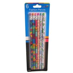 2329643 Fashion Wrapped Wood Pencils - Case Of 48 - 6 Count