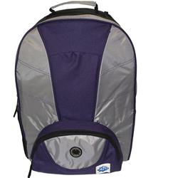 1931174 Two Compartment Backpack, Purple & Silver - Case Of 25