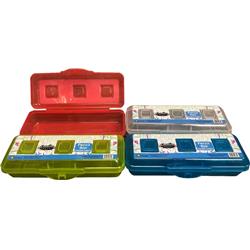 2342117 7 X 2 X 1 In. Pencil Box, Assorted Color - Case Of 48