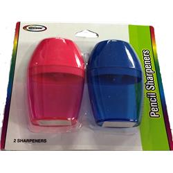 2342109 Pencil Sharpeners, Assorted Color - Case Of 144 - Pack Of 2