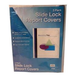 2329960 Slide Lock Report Covers - Case Of 36