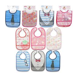 2342669 Plastic Baby Bib, Assorted Style - Case Of 120 - Pack Of 2